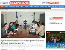 Tablet Screenshot of diariodominicano.com